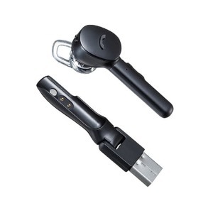 片耳ヘッドセット 401-BTMH001BK